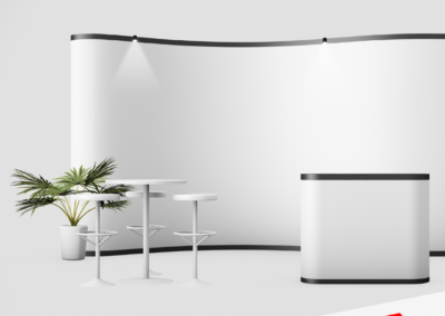 noleggio allestimento e personalizzazione stand per fiere ed eventi