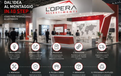 Allestimento Stand per fiere internazionali: dall’idea al montaggio in 10 step
