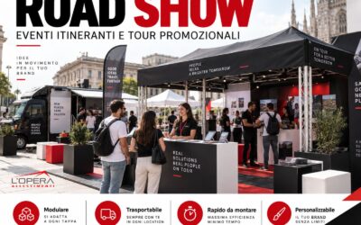 Allestimento road show: come organizzare un evento itinerante efficace